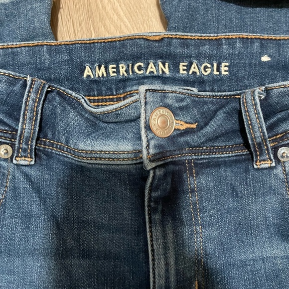 American Eagle Women's Kick Boot Jeans Size 10 Extra Short - Picture 4 of 6